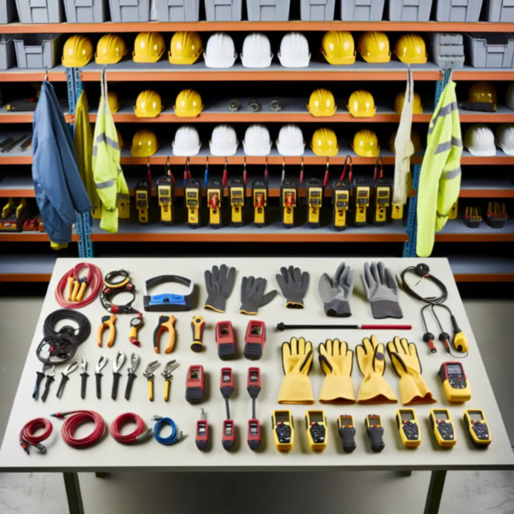Nowoczesne narzędzia i środki ochrony osobistej używane przez Electric Service PL